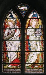 Aberdeen, Catedral de St Machar, Cottier & Co, Músicos Ángeles